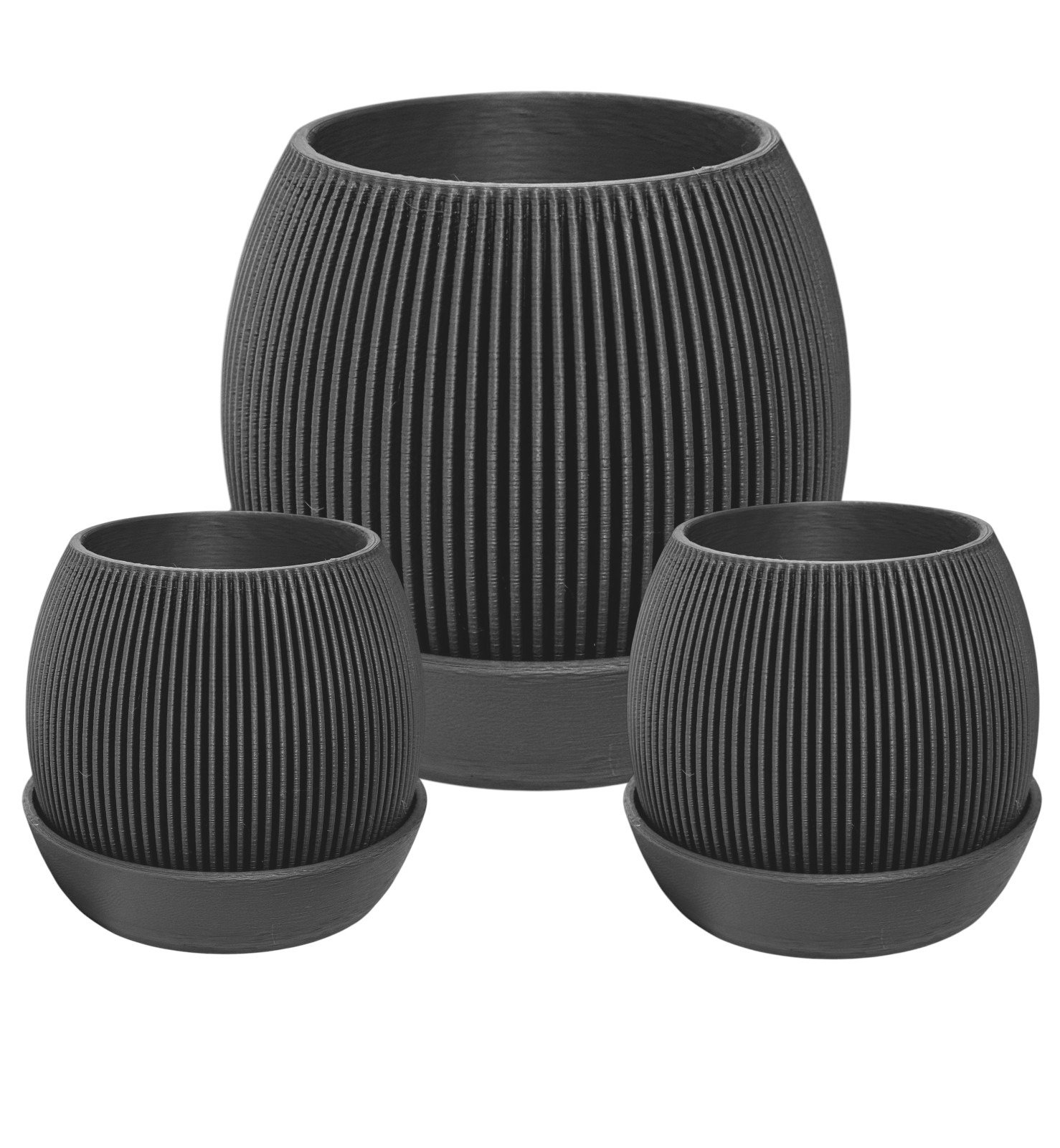 Kit 3 Vasos - Ambientes