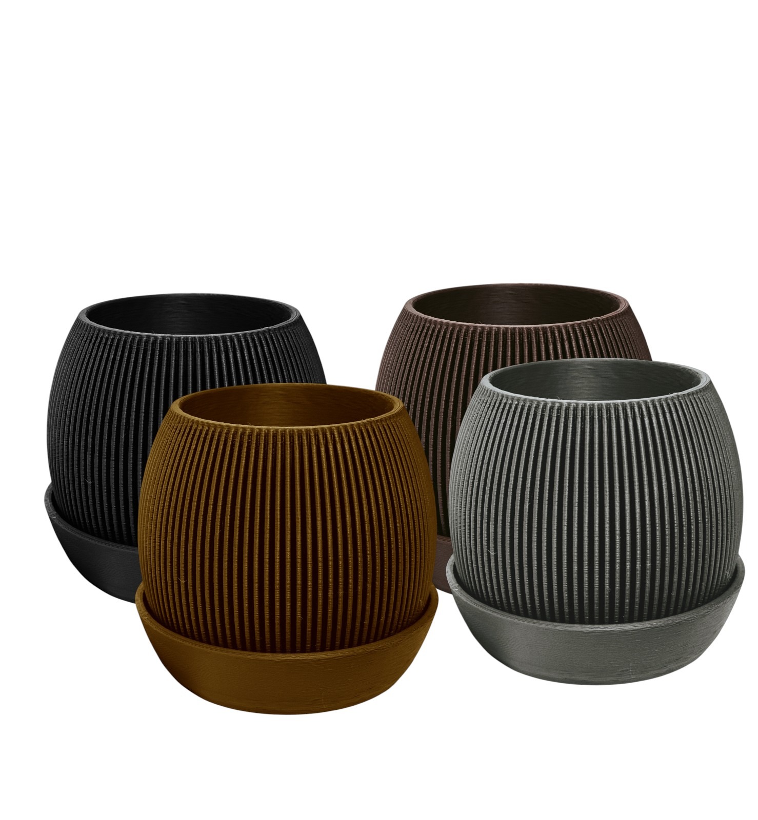 Kit 4 Vasos em 4 cores